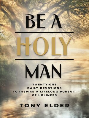 cover image of Be a Holy Man